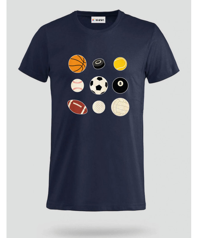 Palloni sport T-shirt Basic Uomo