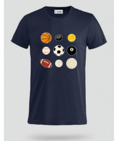 Palloni sport T-shirt Basic Uomo