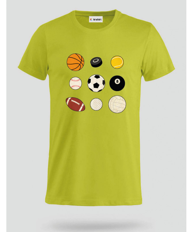 Palloni sport T-shirt Basic Uomo