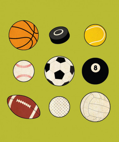 Palloni sport T-shirt Basic Uomo