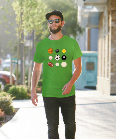 Palloni sport T-shirt Basic Uomo