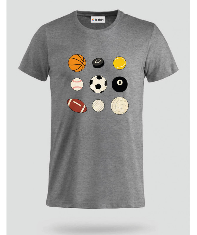 Palloni sport T-shirt Basic Uomo