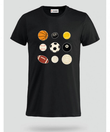 Palloni sport T-shirt Basic Uomo