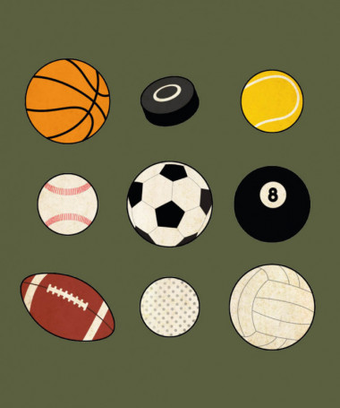 Palloni sport T-shirt Basic Uomo