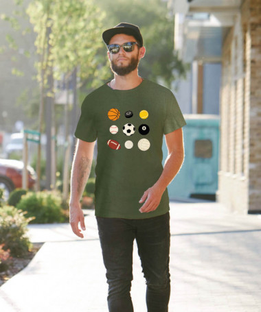 Palloni sport T-shirt Basic Uomo