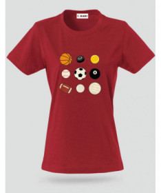 Palloni sport T-shirt Basic Donna