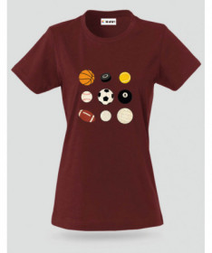 Palloni sport T-shirt Basic Donna