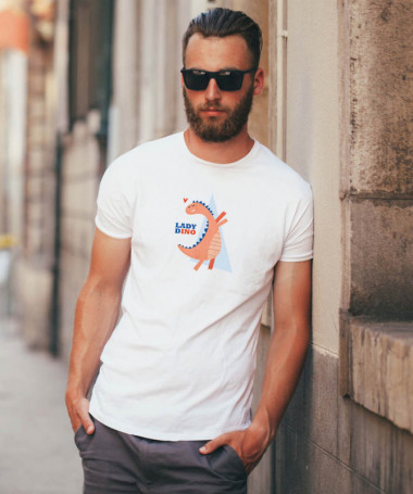 Lady dino T-shirt Basic Uomo