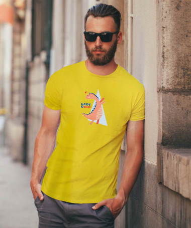 Lady dino T-shirt Basic Uomo
