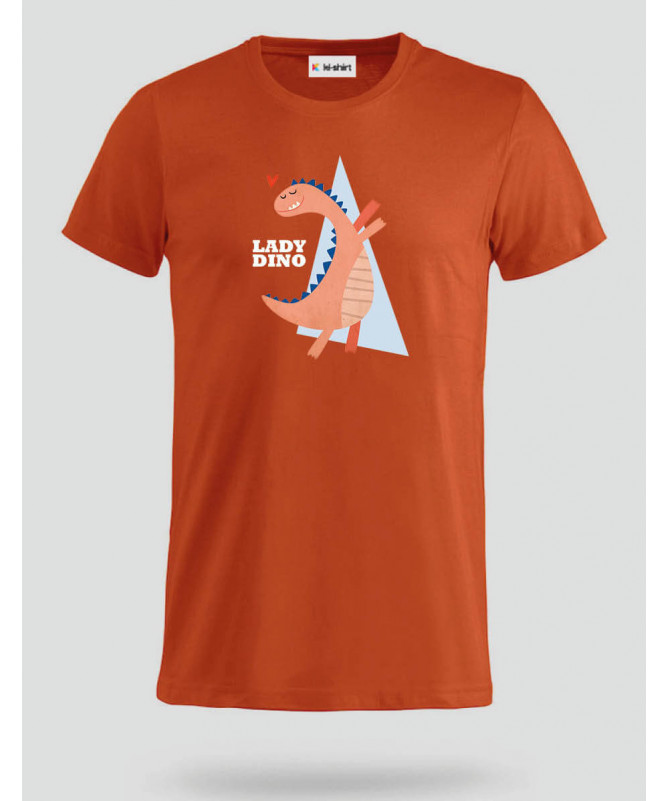 Lady dino T-shirt Basic Uomo