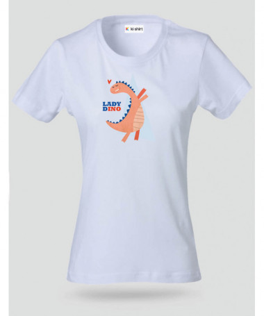 Lady dino T-shirt Basic Donna