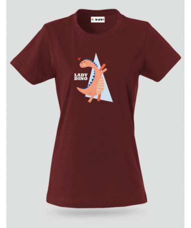 Lady dino T-shirt Basic Donna
