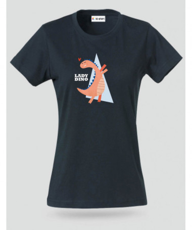 Lady dino T-shirt Basic Donna