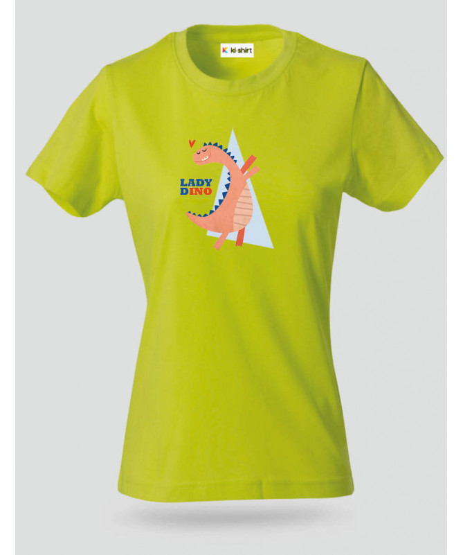 Lady dino T-shirt Basic Donna