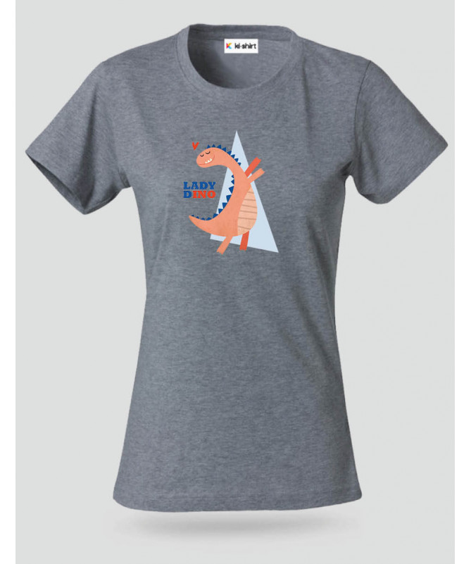 Lady dino T-shirt Basic Donna