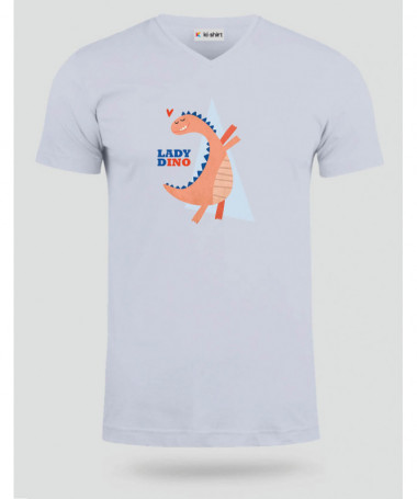 Lady dino  T-shirt Scollo V