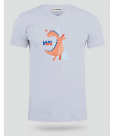 Lady dino  T-shirt Scollo V