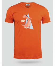 Lady dino  T-shirt Scollo V