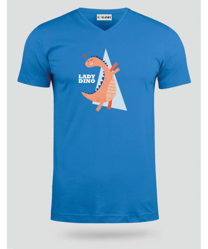 Lady dino  T-shirt Scollo V