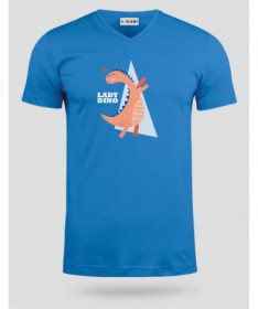 Lady dino  T-shirt Scollo V