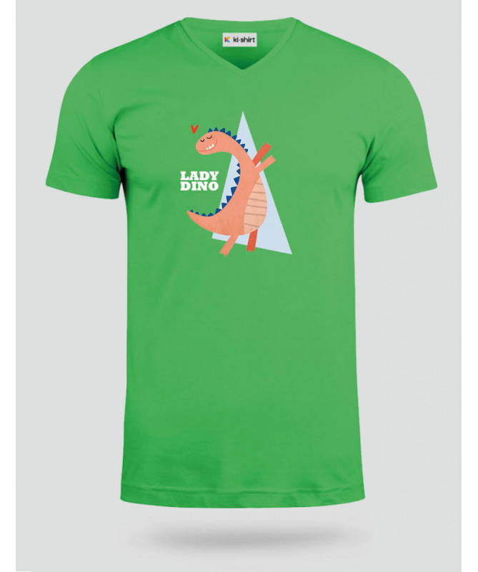 Lady dino  T-shirt Scollo V
