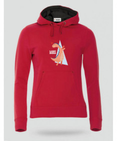 Lady dino Felpa Premium con cappuccio Donna
