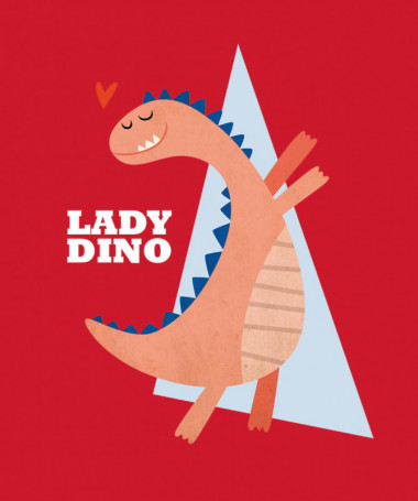 Lady dino Felpa Premium con cappuccio Donna
