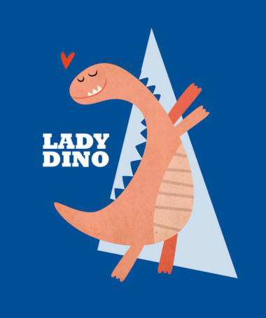 Lady dino Felpa Premium con cappuccio Donna