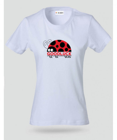 Good luck T-shirt Basic Donna