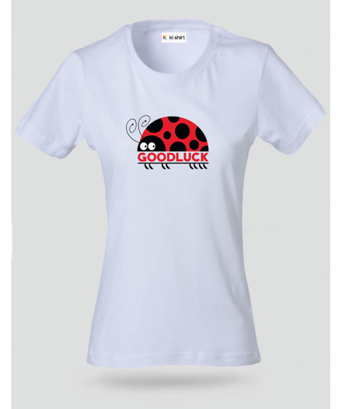 Good luck T-shirt Basic Donna