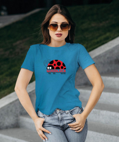 Good luck T-shirt Basic Donna