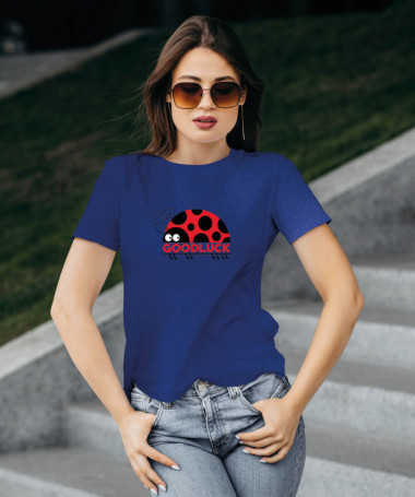 Good luck T-shirt Basic Donna