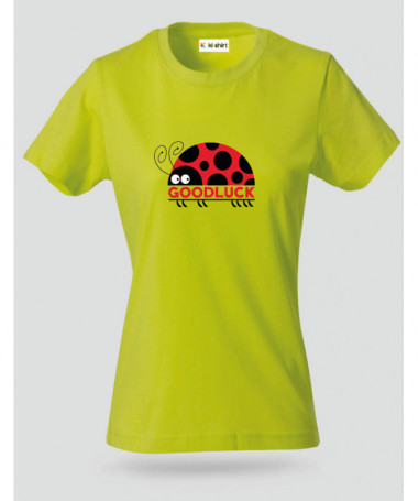 Good luck T-shirt Basic Donna