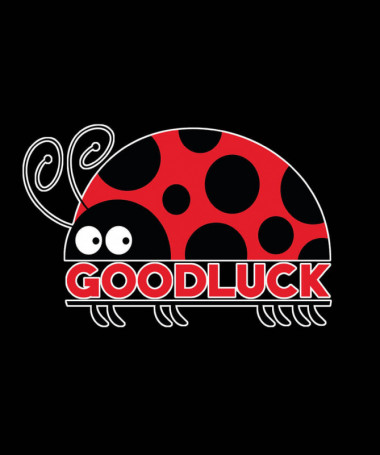 Good luck  T-shirt Scollo V