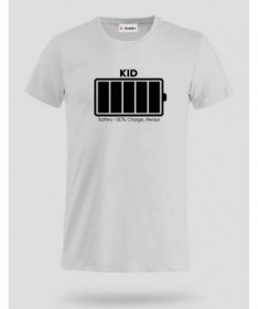 100 battery T-shirt Basic Uomo