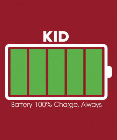 100 battery T-shirt Basic Uomo