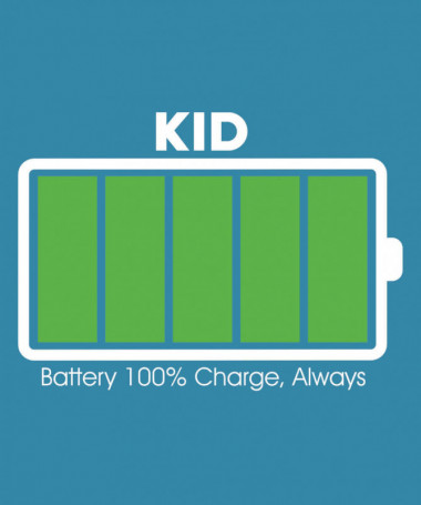 100 battery T-shirt Basic Uomo