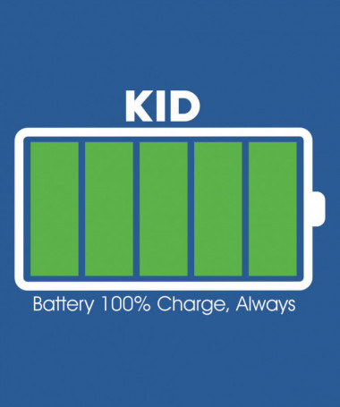 100 battery T-shirt Basic Uomo