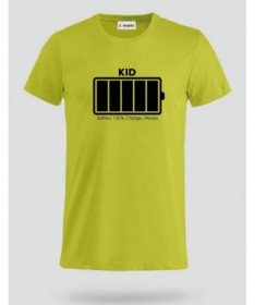 100 battery T-shirt Basic Uomo