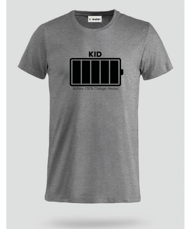 100 battery T-shirt Basic Uomo