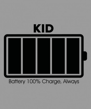 100 battery T-shirt Basic Uomo