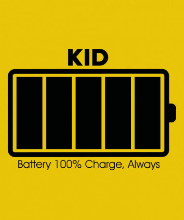 100 battery T-shirt Basic Donna