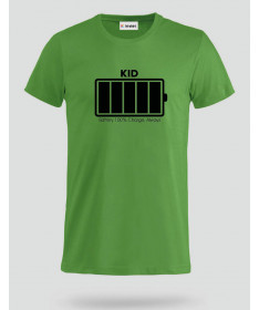 ki-shirt.com 100 battery T-shirt Basic Uomo