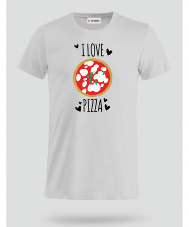 Pizza T-shirt Basic Uomo