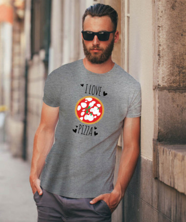 Pizza T-shirt Basic Uomo