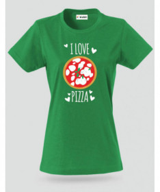 Pizza T-shirt Basic Donna