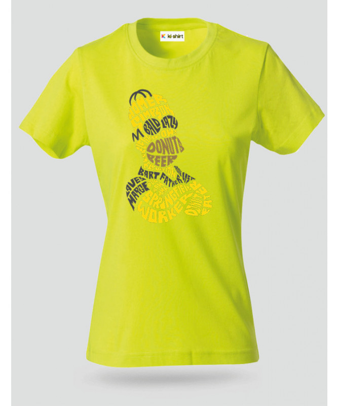 HomerSimpson T-shirt Basic Donna