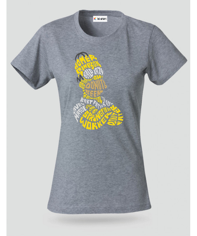 HomerSimpson T-shirt Basic Donna