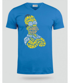 HomerSimpson T-shirt Scollo V