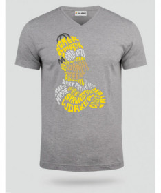 HomerSimpson T-shirt Scollo V
